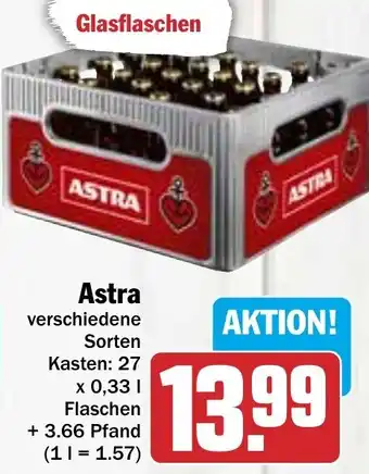 Hit Astra 27x0,33 L Flaschen Angebot