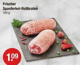 V Markt Frischer Spanferkel-Rollbraten 100 g Angebot