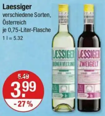 V Markt Laessiger 0,75 Liter Flasche Angebot