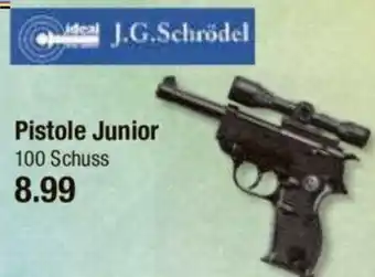 V Markt Pistole Junior 100 Schuss Angebot