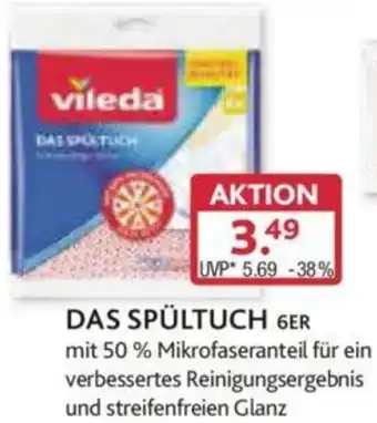 V Markt VILEDA DAS SPÜLTUCH 6ER Angebot