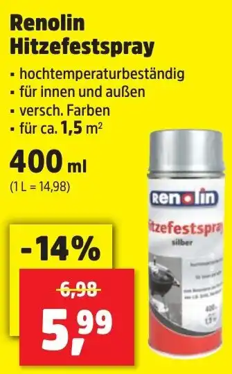 Thomas Philipps Renolin Hitzefestspray 400 ml Angebot