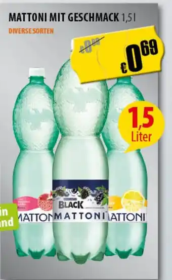 FreeOneShop MATTONI MIT GESCHMACK 1,5L Angebot