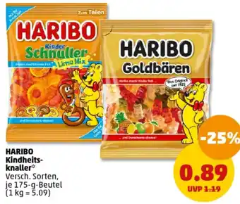 PENNY HARIBO Kindheitsknaller 175 g Beutel Angebot