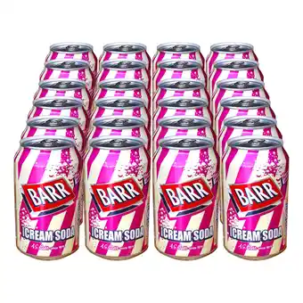 Netto Marken-Discount Barr american cream soda 0,33 liter dose, 24er pack Angebot