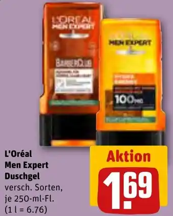 REWE L'Oréal Men Expert Duschgel 250 ml Fl. Angebot