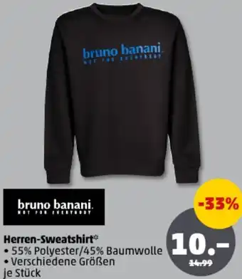 PENNY bruno banani Herren-Sweatshirt Angebot