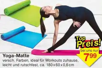 Jawoll Yoga-Matte Angebot