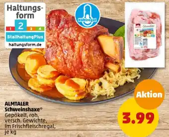 PENNY ALMTALER Schweinshaxe Angebot