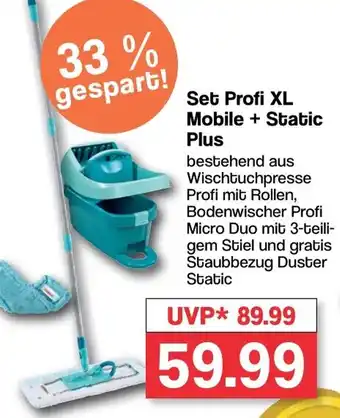 Famila Nord West LEIFHEIT Set Profi XL Mobile + Static Plus Angebot