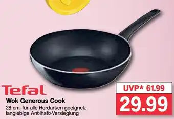 Famila Nord West Tefal Wok Generous Cook Angebot
