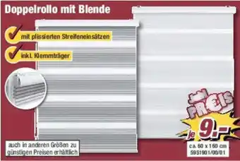 Poco Doppelrollo mit Blende Angebot