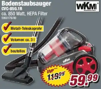 Poco WKM Bodenstaubsauger CVC-850.1R Angebot