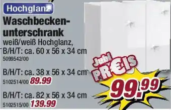 Poco Waschbeckenunterschrank Angebot