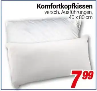 CENTERSHOP Komfortkopfkissen Angebot