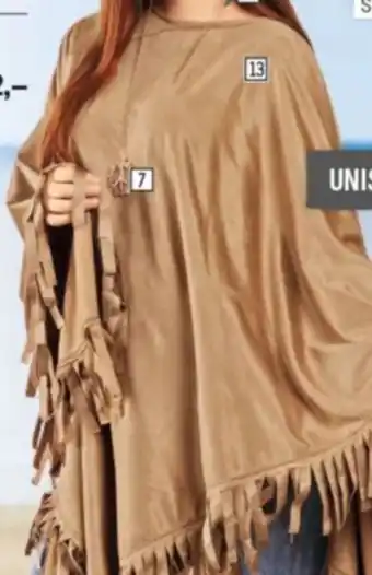 Buttinette Damen kostüm fransen-poncho Angebot