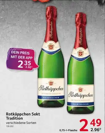 Selgros Rotkäppchen Sekt Tradition verschiedene Sorten 750ml Angebot