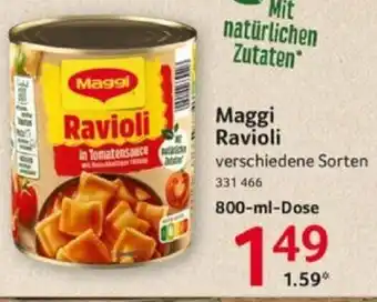 Selgros Maggi Ravioli 800-ml-Dose Angebot