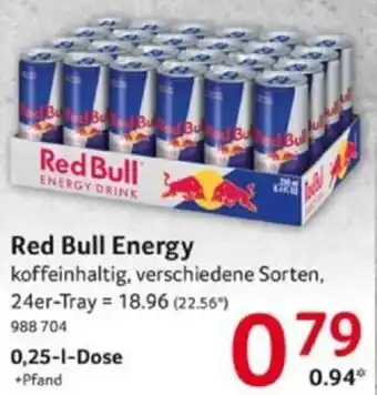 Selgros Red Bull ENERGY DRINK 250ml Angebot