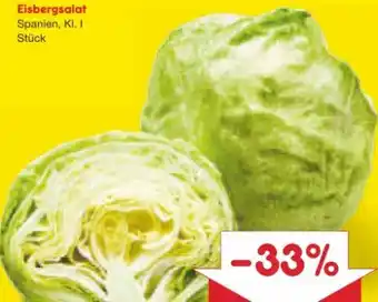 Netto Marken-Discount Eisbergsalat Angebot