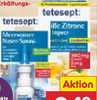 Netto Marken-Discount Erkältungsprodukte Angebot