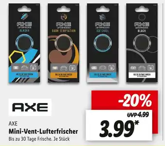 Lidl Axe mini-vent-lufterfrischer Angebot