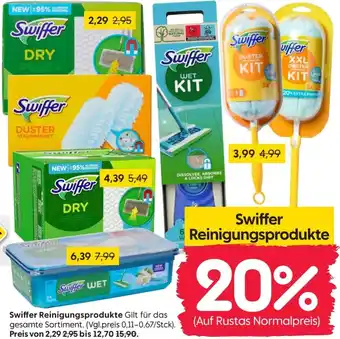 Rusta Swiffer Reinigungsprodukte Angebot