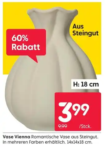Rusta Vase Vienna Angebot