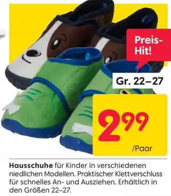 Rusta Hausschuhe Gr. 22-27 Angebot