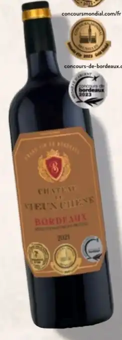 Aldi Nord Château le vieux chêne cuvée bordeaux Angebot