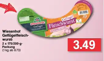 Famila Nord West Wiesenhof Geflügelfleischwurst 2 x 175/200-g-Packung Angebot