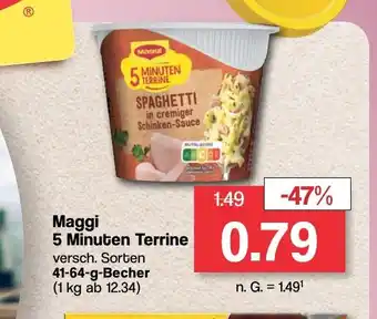 Famila Nord West Maggi 5 Minuten Terrine versch. Sorten 41-64-g-Becher Angebot