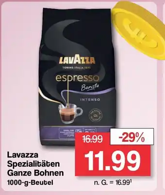 Famila Nord West Lavazza Spezialitäten Ganze Bohnen 1000-g-Beutel Angebot