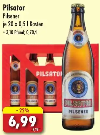 Lösch Depot Pilsator Pilsener 20x0,5 L Kasten Angebot