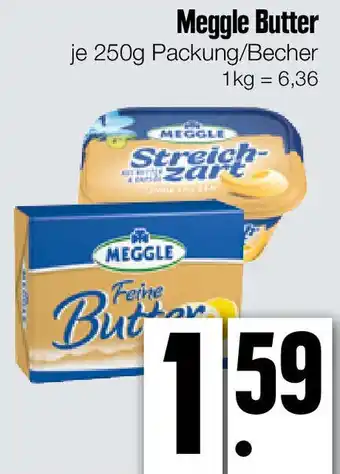 Edeka Xpress Meggle Butter 250g Packung/Becher Angebot