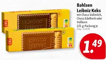 Nah & Frisch Bahlsen Leibniz Keks 125 g Packung Angebot