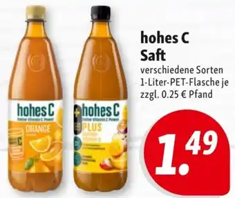 Nah & Frisch hohes C Saft 1 Liter Angebot