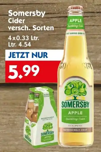 Hol'ab Getränkemarkt Somersby Cider 4x0.33 Ltr. Angebot