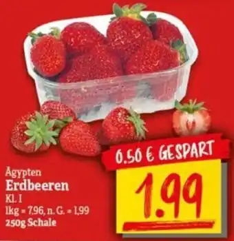 NP Discount Agypten Erdbeeren 250 g Schale Angebot