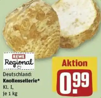 REWE Knollensellerie 1 kg Angebot