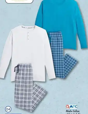 Aldi Nord Herren flanell-pyjama Angebot