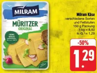 nah & gut Milram Käse 150 g Packung Angebot