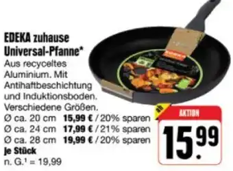 nah & gut EDEKA zuhause Universal-Pfanne Angebot