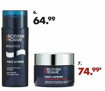 Galeria Biotherm Homme Force Supreme Angebot