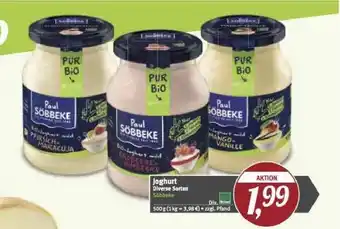 Pro Biomarkt Joghurt Angebot