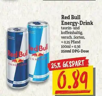 NP Discount Red Bull Energy-drink Angebot