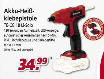 bauSpezi Akku-heißklebepistole Angebot