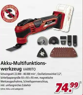 bauSpezi Akku-multifunktions Werkzeug Angebot