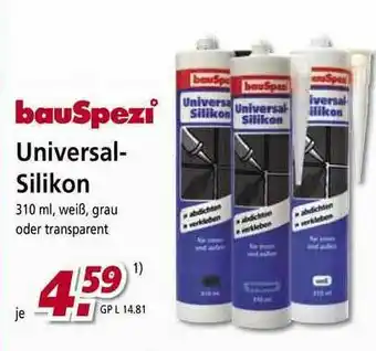 bauSpezi Bauspezi Universal Silikon Angebot