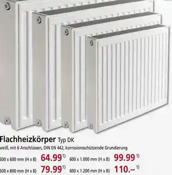 bauSpezi Flachheizkörper Angebot